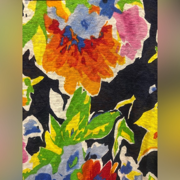 Lauren Ralph Lauren Women's Floral‎ Top - Multicolor, Size: 2X - Picture 5 of 5